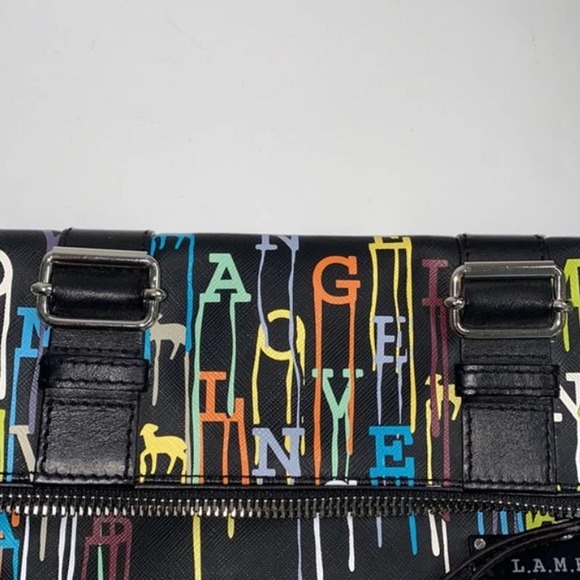 L.A.M.B. Paint Drip Clutch - Picture 8 of 8